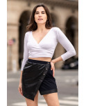 Jupe courte noire Mia - LSL2-SBLK