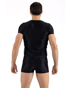 T-Shirt noir Daring - LM2404-81BLK